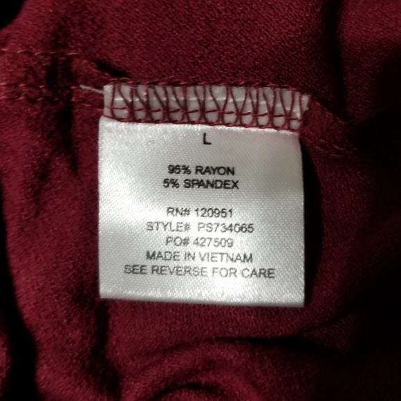 PINK ROSE Women's One-Shoulder Top - Picture 6 of 6